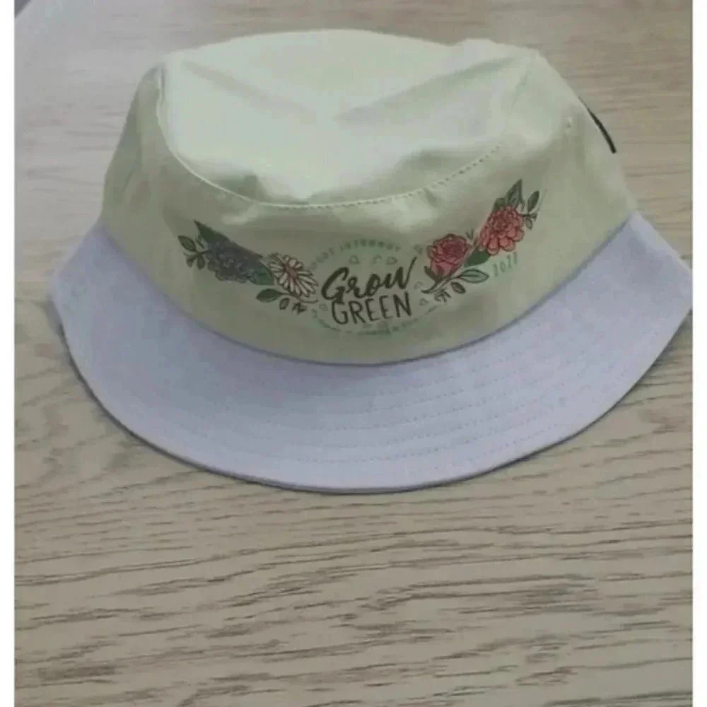 Floppy twill bucket hat